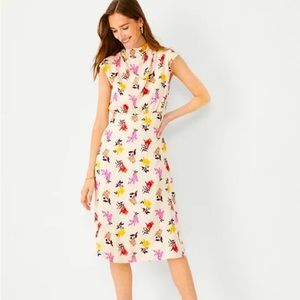 SOLD Ann Taylor Floral Mock Dress
